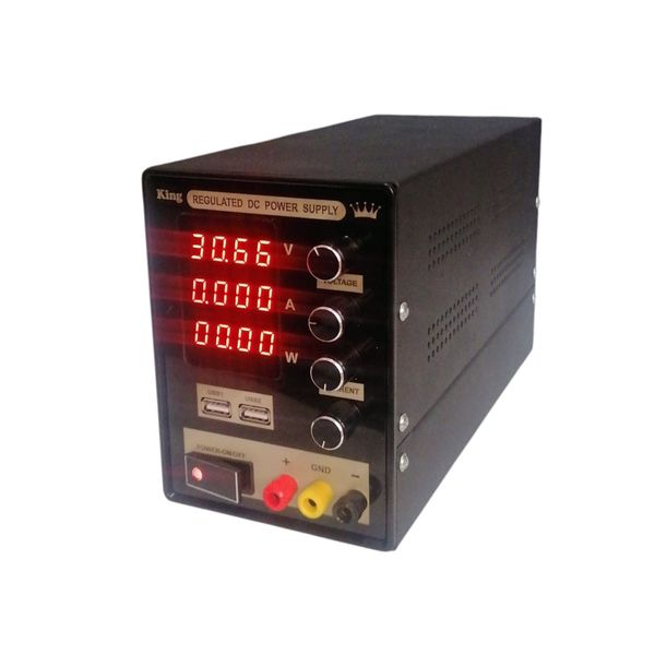 منبع تغذیه الکتریکی 30 ولت 5 آمپر مدل STX-3010 