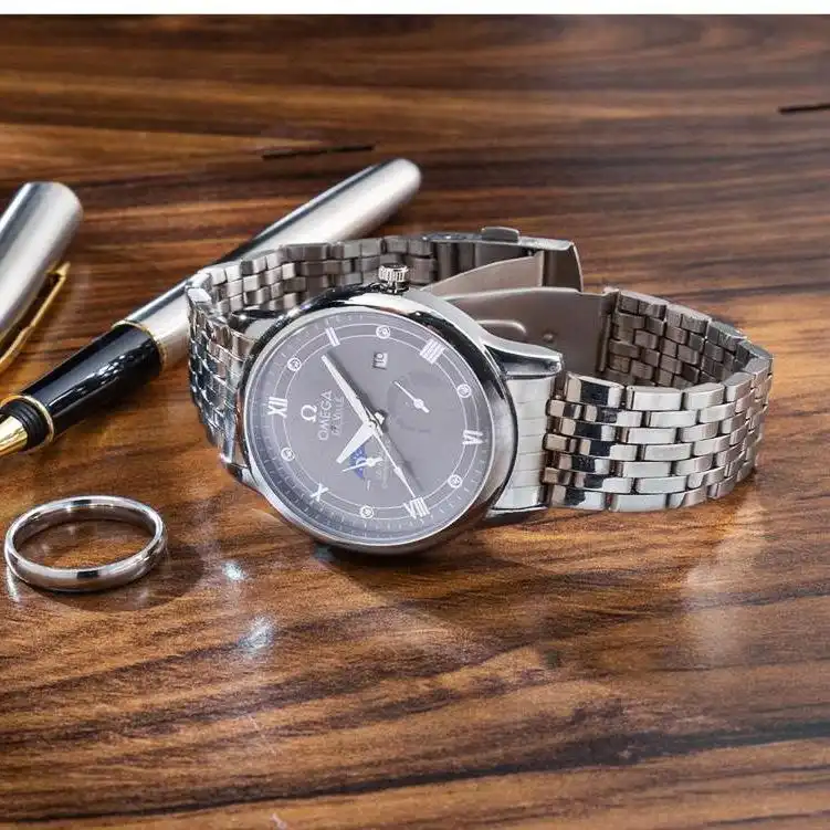 ست ساعت مچی عقربه ای مدل تقویم دار کد 04