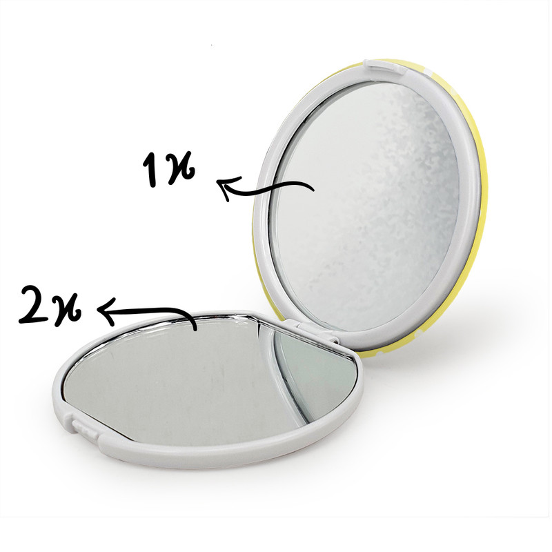 آینه جیبی خندالو طرح دندان و دندانپزشکی کودکانه مدل تاشو کد 27749