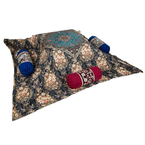 کرسی تاشو پارسین مدل KTP-yalda90cm  مجموعه 9 عددی