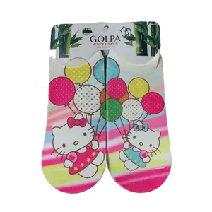 جوراب کالج دخترانه مدل هلو کیتی 001