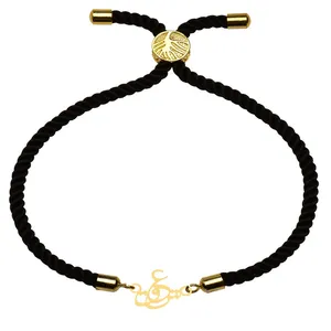 دستبند طلا 18 عیار زنانه الن نار مدل عشق ELN101839