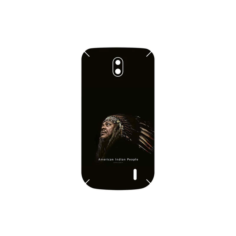 برچسب پوششی ماهوت مدل Portrait of an Indian Man مناسب برای گوشی موبایل نوکیا 1