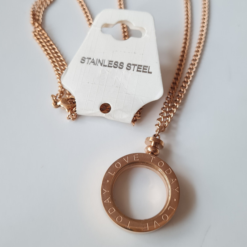 گردنبند دخترانه استینلس استیل مدل رومانتویی گردنبند دخترانه استینلس استیل مدل رومانتویی