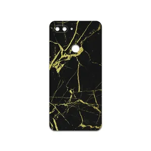 MAHOOT  Graphite-Gold-Marble Cover Sticker for Xiaomi Mi 8 Lite