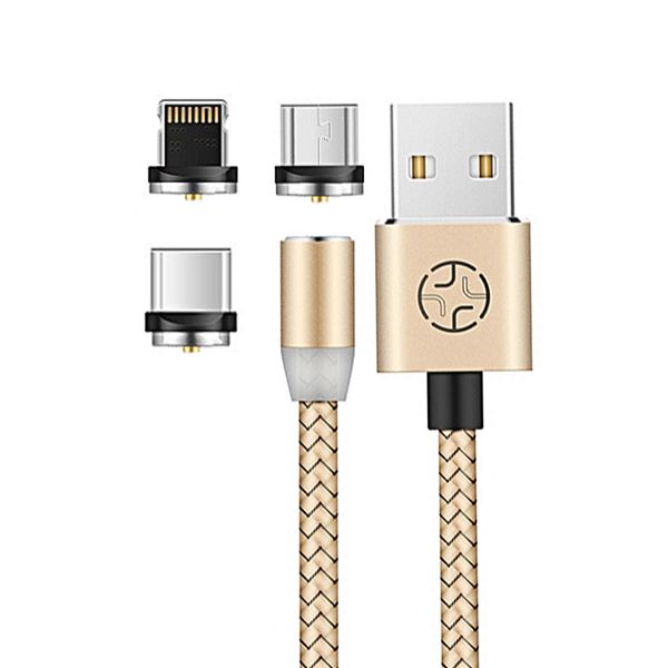 کابل تبدیل USB به USB-C/microUSB/لایتنینگ یسیدو مدل CA-11 طول 1.1 متر کابل تبدیل USB به USB-C/microUSB/لایتنینگ یسیدو مدل CA-11 طول 1.1 متر