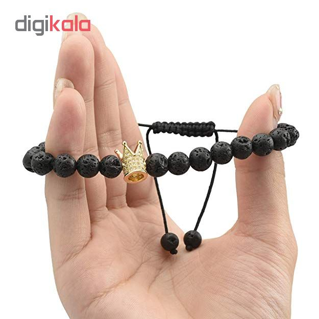 دستبند ذاریات مدل Plaza_Gold کد 105