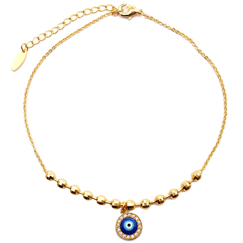 پابند آی جواهر طرح چشم نظر 11648PY8 پابند آی جواهر طرح چشم نظر 11648PY8