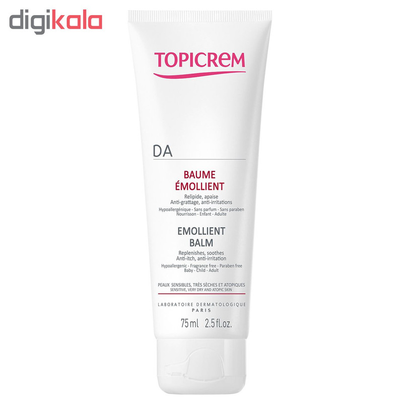 بالم صورت و بدن تاپی کرم مدل Emollient Balm حجم 75 میلی لیتر