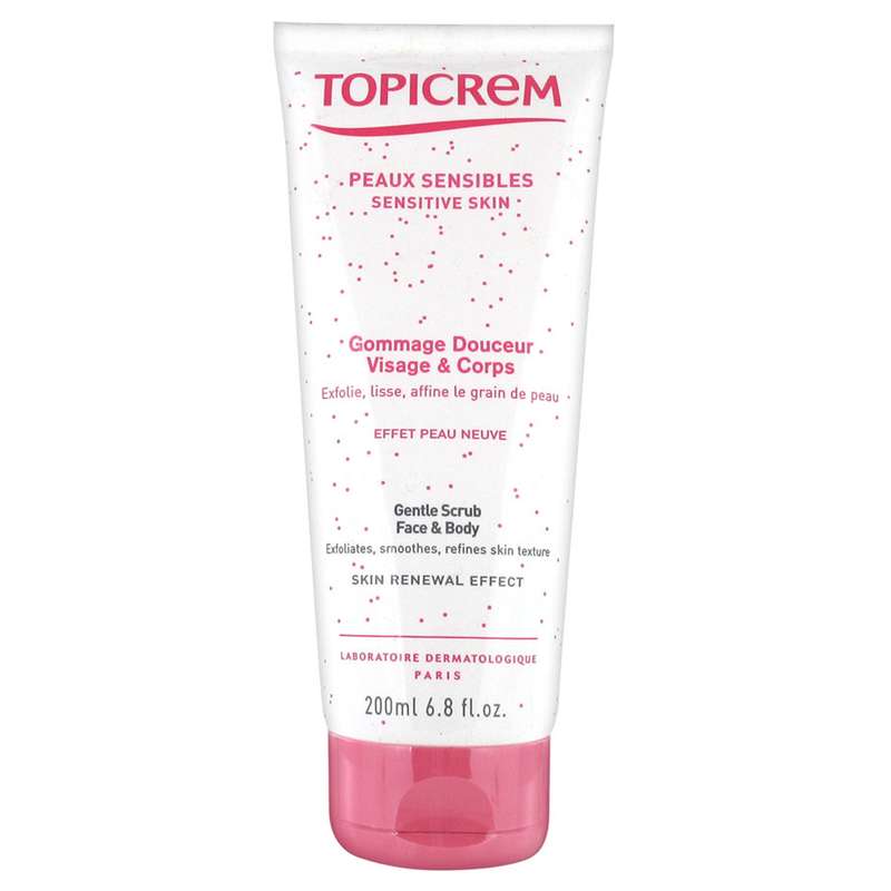 اسکراب بدن و صورت تاپی کرم مدل Gentle Scrub حجم 200 میلی لیتر اسکراب بدن و صورت تاپی کرم مدل Gentle Scrub حجم 200 میلی لیتر
