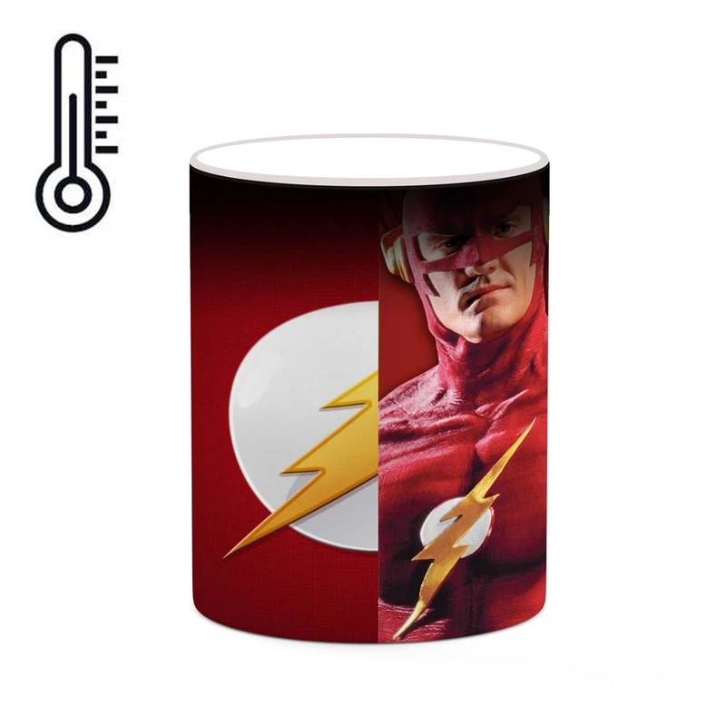 ماگ حرارتی کاکتی مدل فلش The Flash کد mgh40147