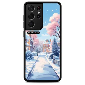 AKAM AMC-WSGS21U-WINTER-9 Cover For Samsung Galaxy S21 Ultra