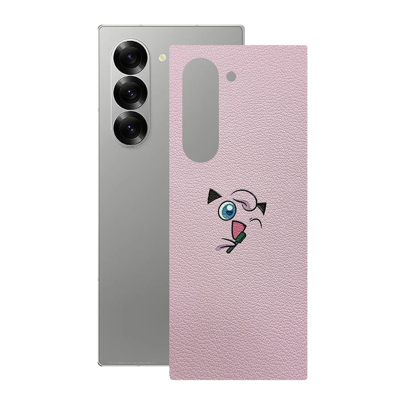 برچسب پوششی ریمکس مدل Leth طرح جیگلی‌پاف پوکمون مناسب برای گوشی موبایل سامسونگ Galaxy Z Fold6