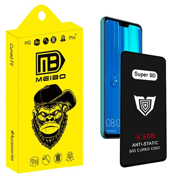 محافظ صفحه نمایش میبو مدل Super 9D Pro مناسب برای گوشی موبایل هوآوی  y9 2019/ آنر 8X / Y8s
