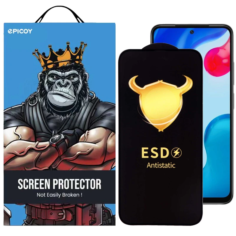 محافظ صفحه نمایش اپیکوی مدل ESD مناسب برای گوشی موبایل شیائومی Redmi Note 11 Global/4G / Note 11S 4G (Global)/Note 10 4G (Global)/Note 10S/Note 11 SE (India)