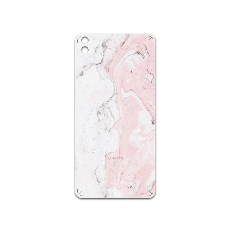 برچسب پوششی ماهوت مدل Blanco-Pink-Marble مناسب برای گوشی موبایل اچ تی سی Desire 816