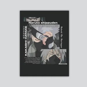 تابلو شاسی طرح انیمه ناروتو مدل KAKASHI 1