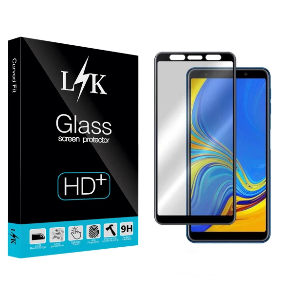 محافظ صفحه نمایش سرامیکی ال کی مدل +LITE مناسب برای گوشی موبایل سامسونگ Galaxy J4 Plus/J6 Plus/A7 2018