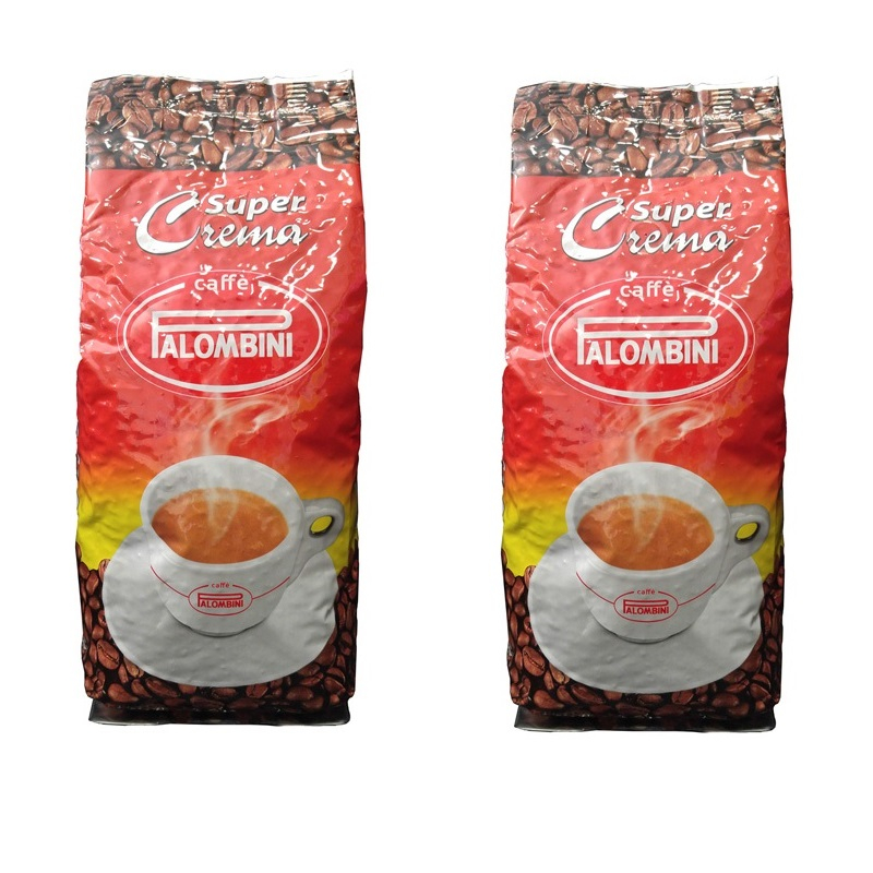  مجموعه 2 عددی دانه قهوه پالومبینی مدل SUPER CREAMA 
