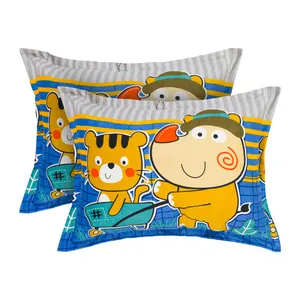 روبالشی میکرو آدنو مدل Best friend کد MC17 سایز 70x50 سانتی متر بسته 2 عددی