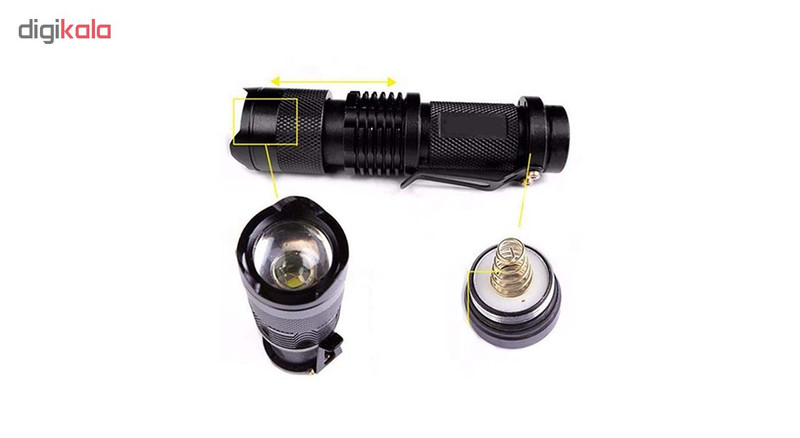 چراغ قوه UV فلیکسبل مدل UV blacklight BL 1 LED