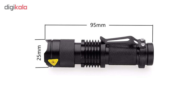 چراغ قوه UV فلیکسبل مدل UV blacklight BL 1 LED
