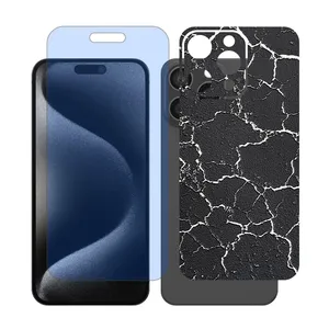 Glass Together model matte anti blue screen protector Suitable for Apple iPhone 16 Pro Max mobile phone with back cover sticker