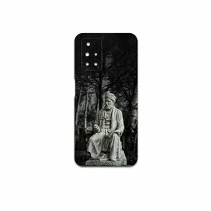 MAHOOT Ferdowsi-Logo Cover Sticker for Xiaomi Redmi 10