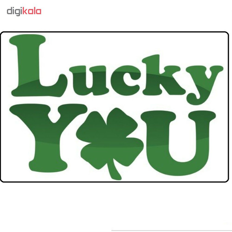 تمیز کننده صفحه نمایش موبایل چسبک طرح Lucky You