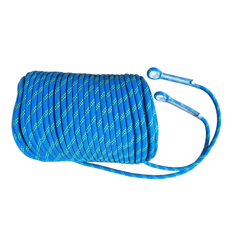 طناب صخره نوردی مدل دو سر حلقه استاتیک