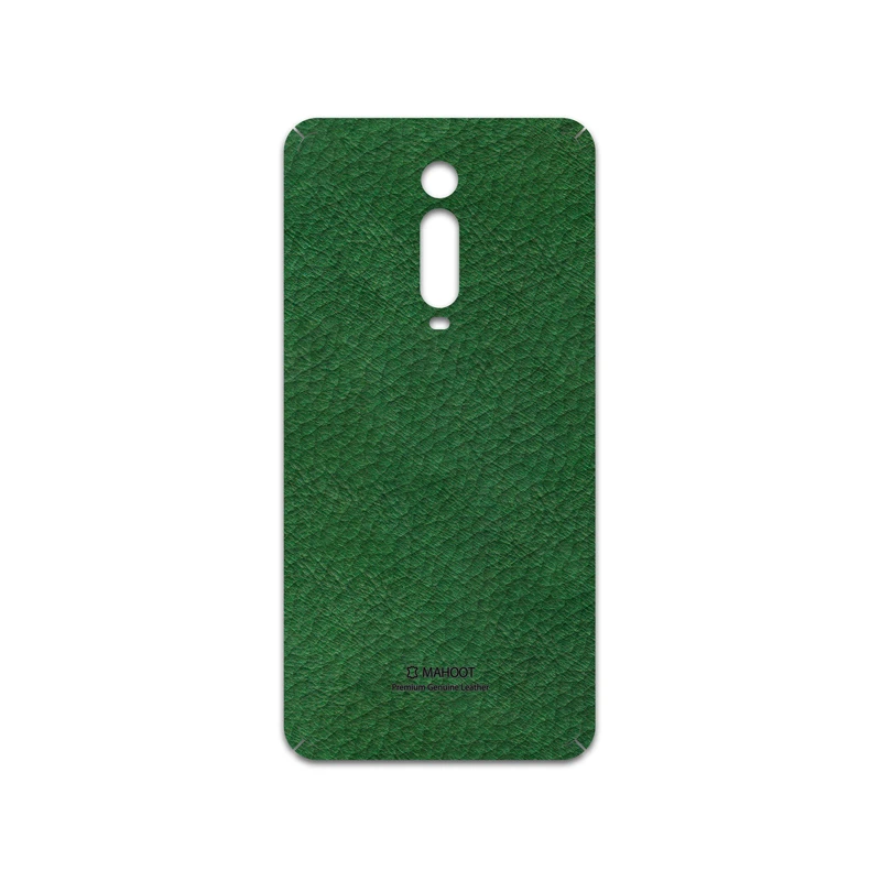 برچسب پوششی ماهوت مدل Green-Leather مناسب برای گوشی موبایل شیائومی Mi 9t