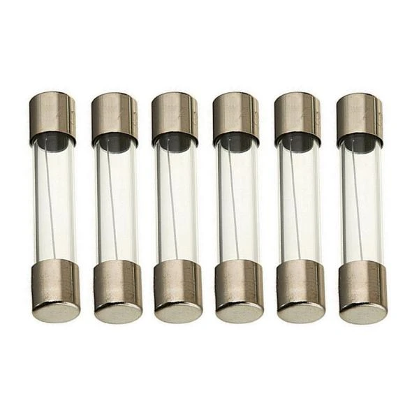 فیوز 0.1 آمپر مدل TF-6X30-40 بسته 6 عددی