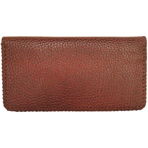 کیف پول چرم طبیعی گاوی دست دوز لمونو مدل KP15