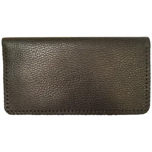 کیف پول چرم طبیعی گاوی دست دوز لمونو مدل KP14