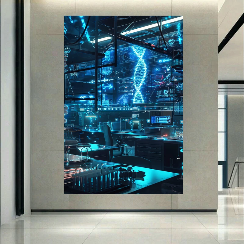 پوستر طرح آزمایشگاه مدل بیوتکنولوژی کد AR302386