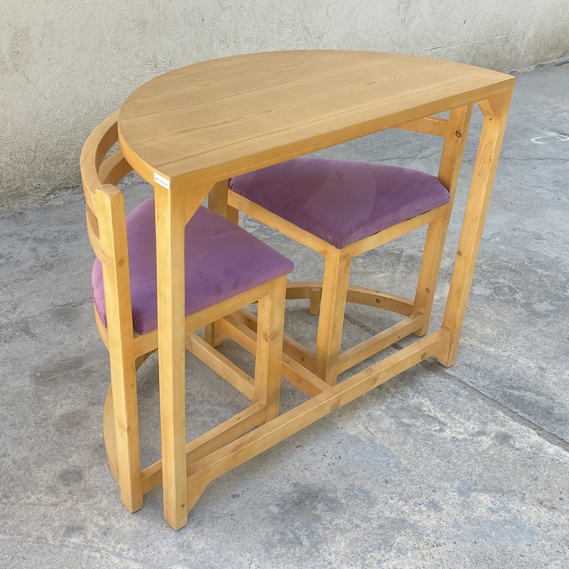 میز و صندلی ناهارخوری 2 نفره گالری چوب آشنایی مدل Khod-657