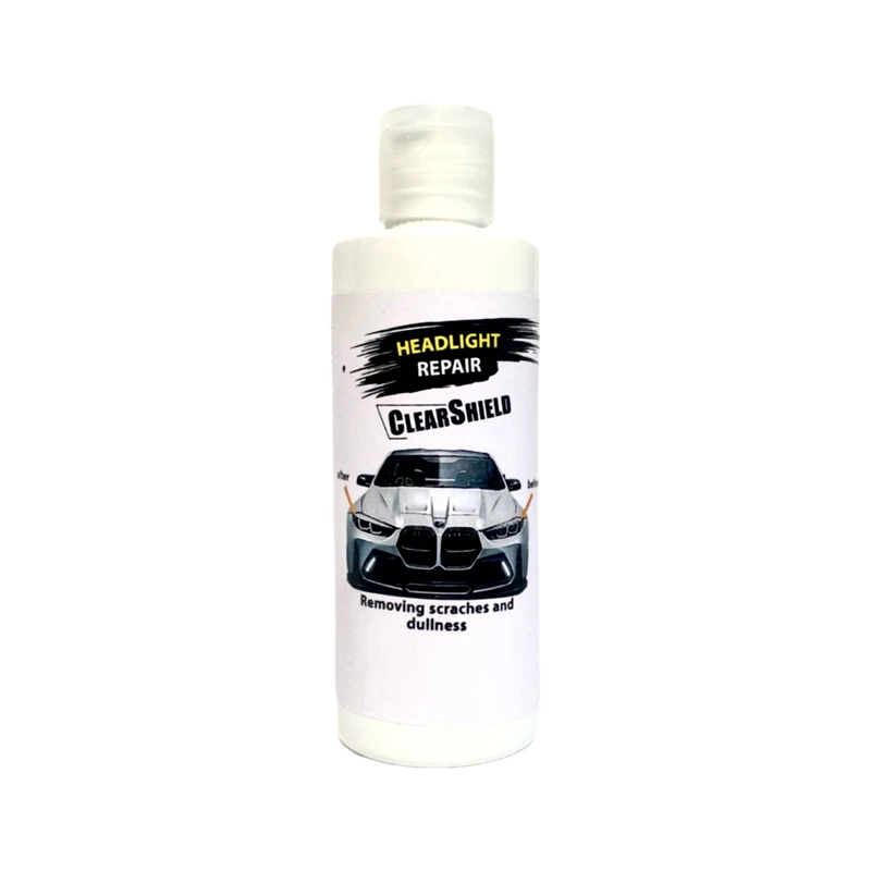 پولیش براق کننده و شفاف کننده چراغ خودرو کلر شیلید مدل HEADLIGHT REPAIR حجم 110 میلی لیتر