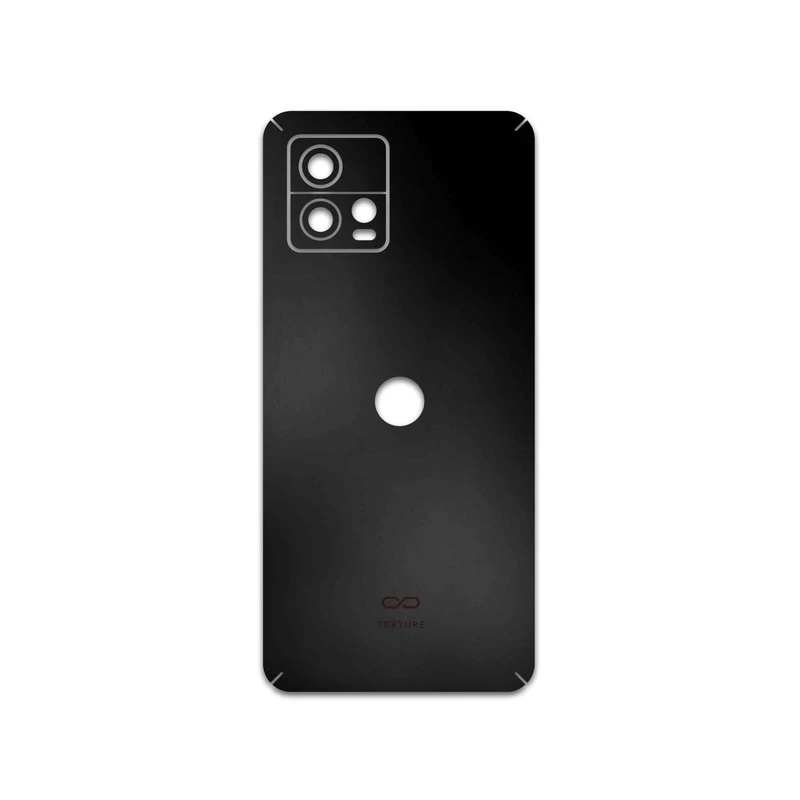 برچسب پوششی ماهوت مدل Matte-Black مناسب برای گوشی موبایل موتورولا Moto G72
