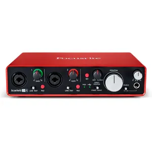 کارت صدای استودیو فوکوسرایت مدل Scarlet 2i4