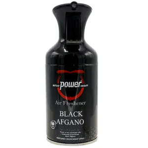 اسپری خوشبو کننده هوا پاور مدل Black Afgano  حجم 260 میلی لیتر 