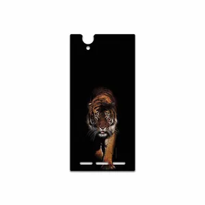 MAHOOT Wild Tiger Cover Sticker for Sony Xperia T2 Ultra
