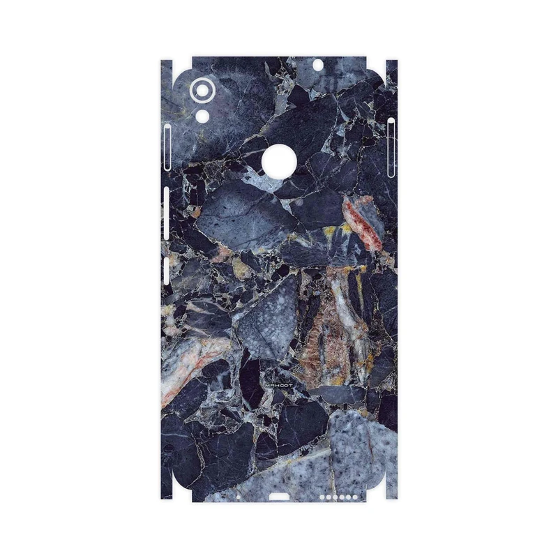برچسب پوششی ماهوت مدل Broken black marble-FullSkin مناسب برای گوشی موبایل تکنو Camon CX Air