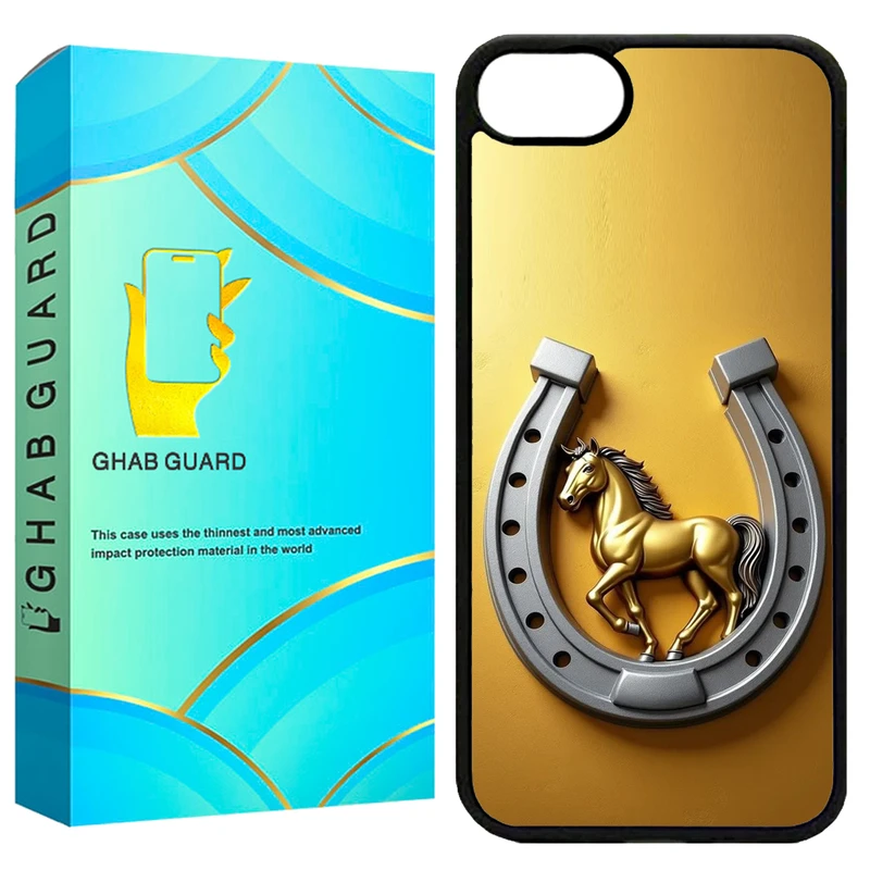 کاور قاب گارد طرح نعل اسب مدل G16E مناسب برای گوشی موبایل اپل iPhone 16e