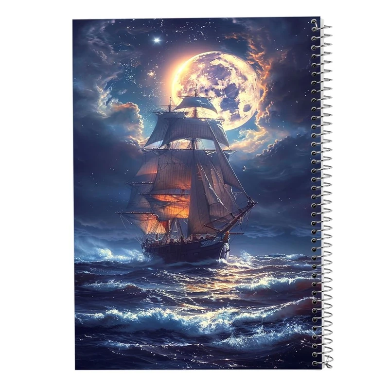 دفتر نقاشی 50 برگ مدوپد مدل کشتی کد DF15125