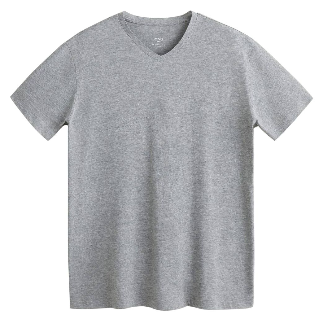 تی شرت آستین کوتاه مردانه مانگو مدل GR531CHEV -  - 1