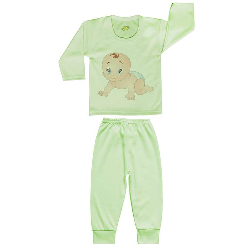 ست تی شرت و شلوار نوزادی کارانس مدل SBSG-82
