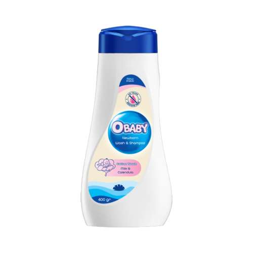 شامپو کودک اوبیبی مدل شیر و کالاندولا وزن 400 گرم