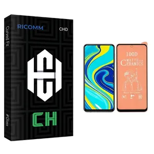 Ricomm CH glass Screen Protector For Xiaomi Redmi Note 9S / Redmi Note 9 Pro