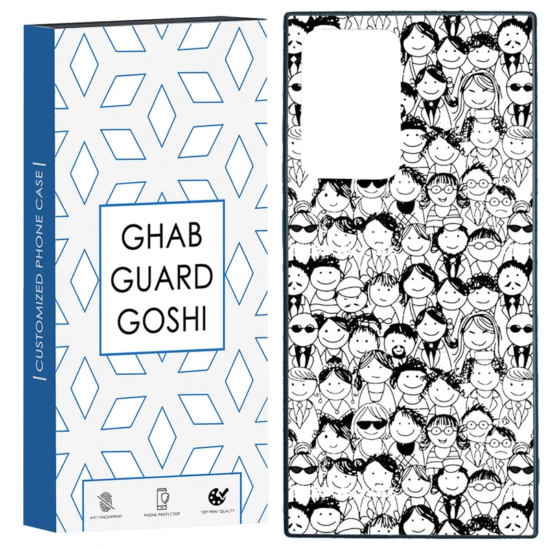 کاور قاب گارد گوشی طرح آدمک کد TPU-076 مناسب برای گوشی موبایل سامسونگ Galaxy Note 20 Ultra