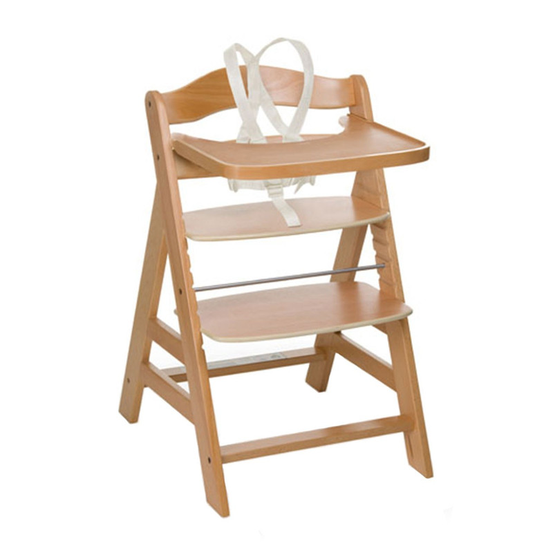 صندلی غذاخوری چوبی هاوک مدل GammaNatural